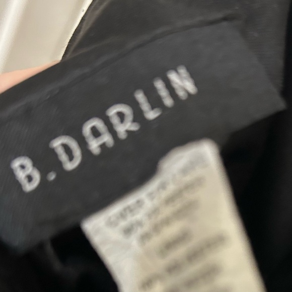 B Darlin Juniors size 3/4 Spaghetti Strap Embroidered Rose at waist - Picture 3 of 6